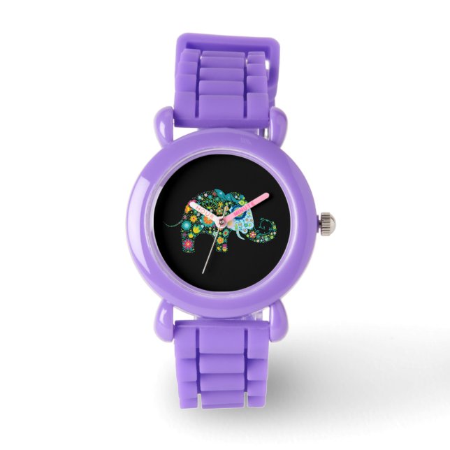Niedliche Farbenprägung Armbanduhr (Vorderseite)