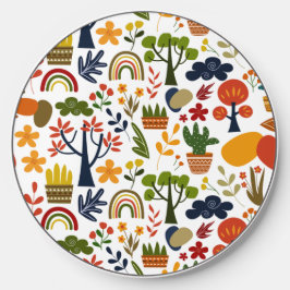 Niedliche Farbige Bäume