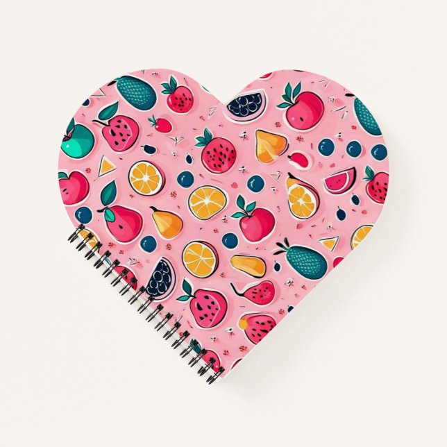 Niedliche, farbige Eistöcken Notizbuch (Vorderseite)