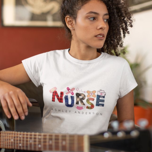 Niedliche farbige Geschenke Individuelle Name Weih T-Shirt (Von Creator hochgeladen)