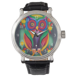 Niedliche farbige Holografie Armbanduhr