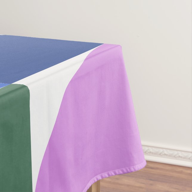 Niedliche Farbige moderne geometrische Formen Must Tischdecke (Beispiel)