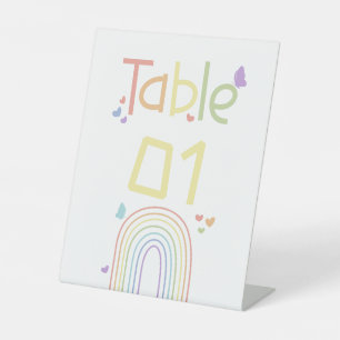 Niedliche Farbige Regenbogenblende Kinderdusche Ti Sockelschild