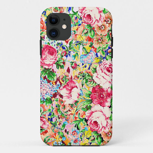Niedliche farbige Rose Case-Mate iPhone Hülle (Rückseite)