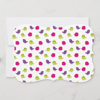 Niedliche, farbige Vögel