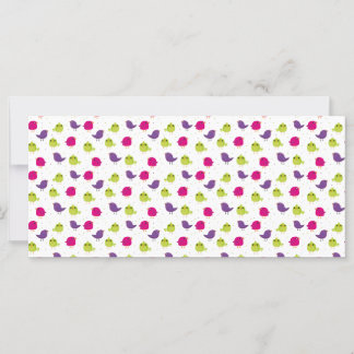 Niedliche, farbige Vögel