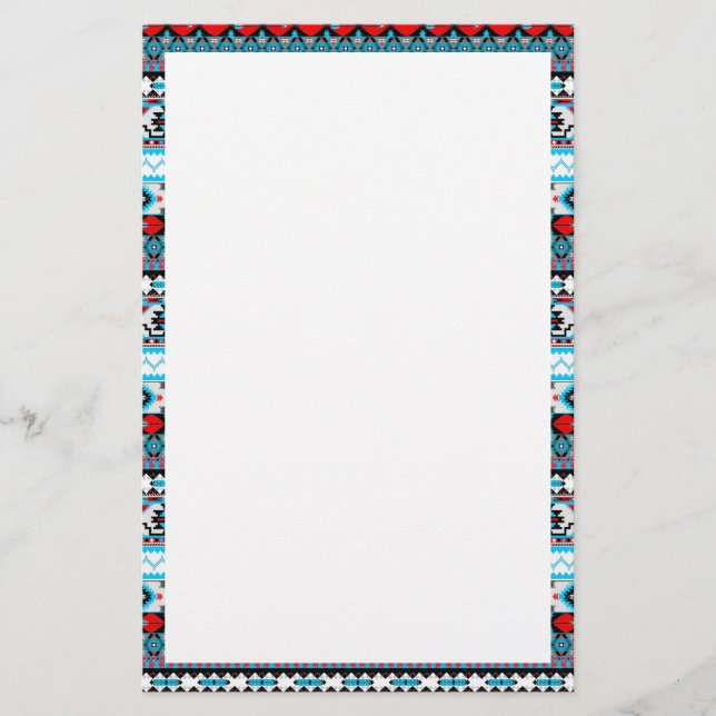 Niedliche Farbmuster Briefpapier (Vorderseite)