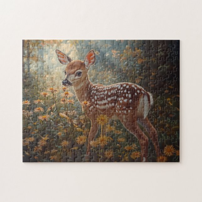 Niedliche Fauna im Wald (Horizontal)
