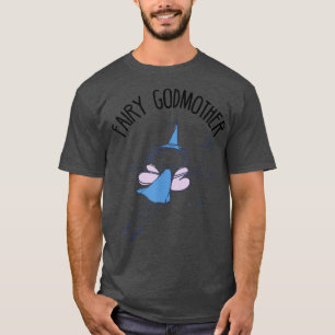 Niedliche Fee der Fee mit magischer Zauberwand und T-Shirt