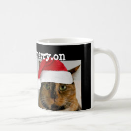 Niedliche Feiertags-Katze!  get.your.merry.on Kaffeetasse