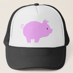 Niedliche Ferkel-Silhouette Truckerkappe