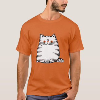 niedliche Fettkatze T-Shirt