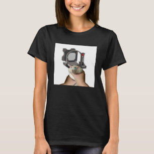 Niedliche FettRat Being Grabbed Meme T-Shirt