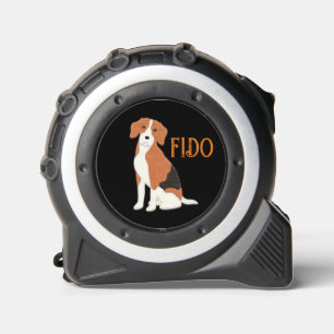 Niedliche Filz-Look Beagle-Hundemessung Maßband