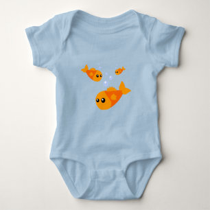 Niedliche Fisch-Baby-Kleidung Baby Strampler