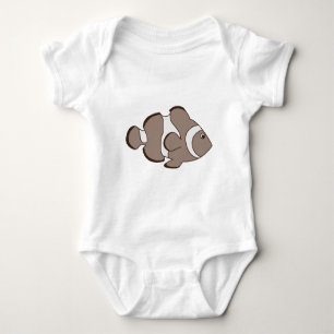 Niedliche Fische Baby Strampler