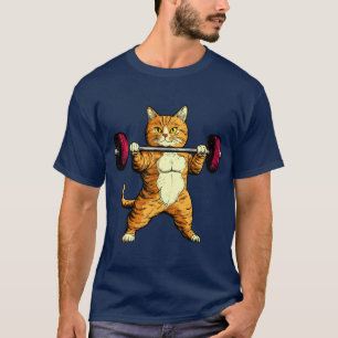 Niedliche Fitness Katzen - Kitty T - Shirt