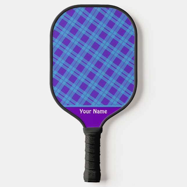 Niedliche Fitness Lila Geländerpaddel Pickleball Schläger (Rückseite)