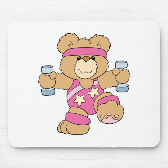 Niedliche Fitness Mousepad (Vorne)