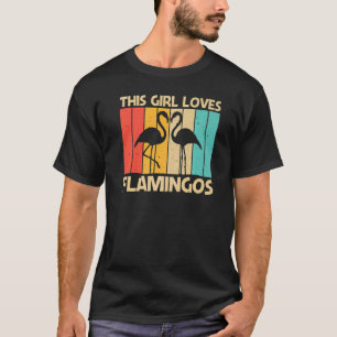 Niedliche Flamingo für Mädchen Kinder Flamingo Bir T-Shirt