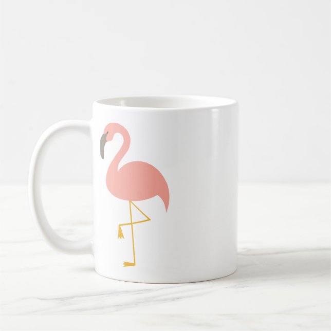 Niedliche Flamingo-Tasse Kaffeetasse (Links)