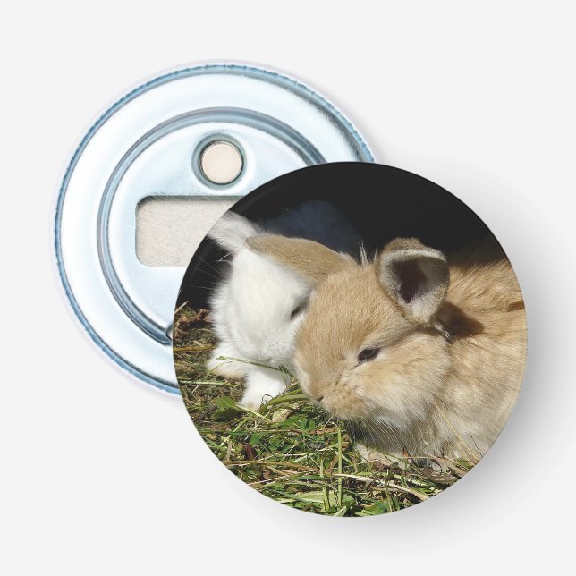Niedliche, flauschige Bundsen Flaschenöffner (Vorderseite)