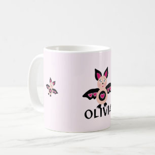 Niedliche Fledermaus Kaffeetasse