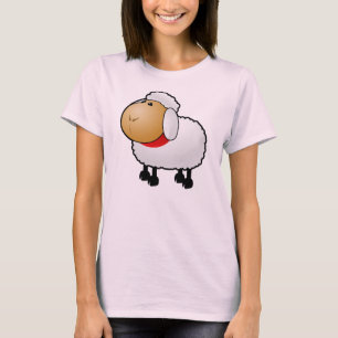 Niedliche Fliegenschaf T-Shirt