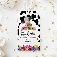 Niedliche Flora 'Heilige Kuh' Danke Moo Birthday G