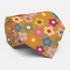 Niedliche Flora Wiadow Pattern Neck Tie Krawatte