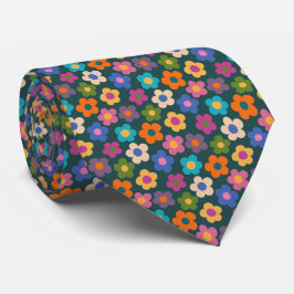 Niedliche Flora Wiadow Pattern Neck Tie Krawatte
