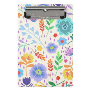 Niedliche florale Mini-Zwischenablage Mini Klemmbrett