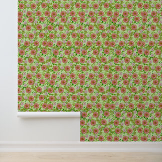 Niedliche florale Tapete