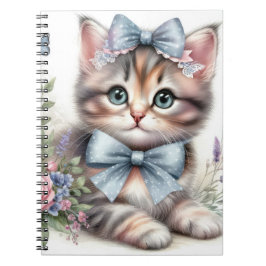 NIEDLICHE FLÜFFENKÜCHE MIT BOWS & BLUME NOTIZBLOCK