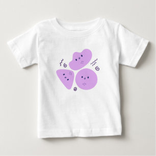 Niedliche flüssige Formulare Baby T-shirt