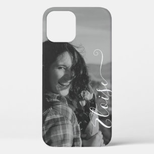 Niedliche Fotovorlage Kalligrafie Handschrift Name Case-Mate iPhone Hülle