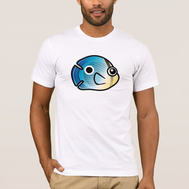 Niedliche Foureye Butterflyfish T-Shirt (Vorderseite)