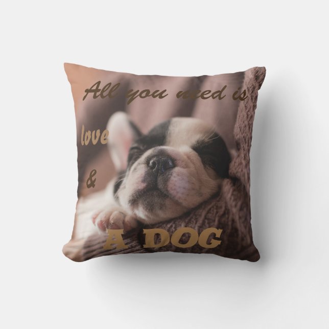 Niedliche Franzosen bulldog|| alle, die Sie Kissen (Vorderseite)