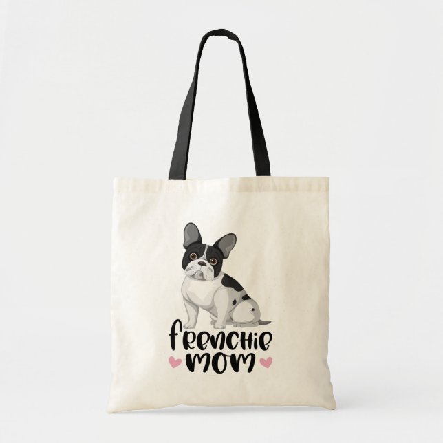 Niedliche französische Bulldog-Lover-Geschenk Hund Tragetasche (Vorne)