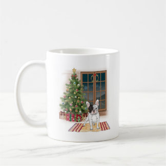 Niedliche französische Bulldog-Tasse Kaffeetasse