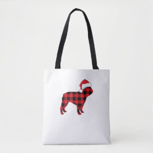 Niedliche französische Bulldog-Weihnachtsmannmütze Tasche