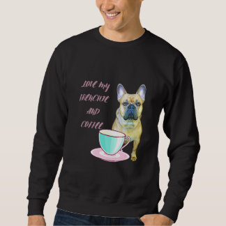 Niedliche französische Liebe mein Französisch und Sweatshirt
