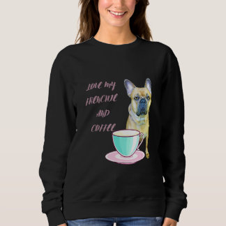 Niedliche französische Liebe mein Französisch und Sweatshirt
