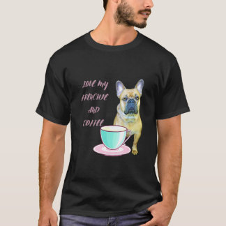Niedliche französische Liebe mein Französisch und T-Shirt