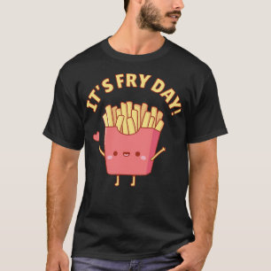 Niedliche französische Pommes Frites T-Shirt