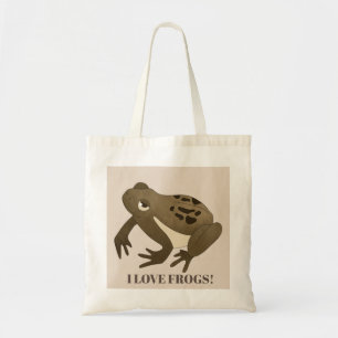 Niedliche Frauen ich Liebe Frösche Tasche