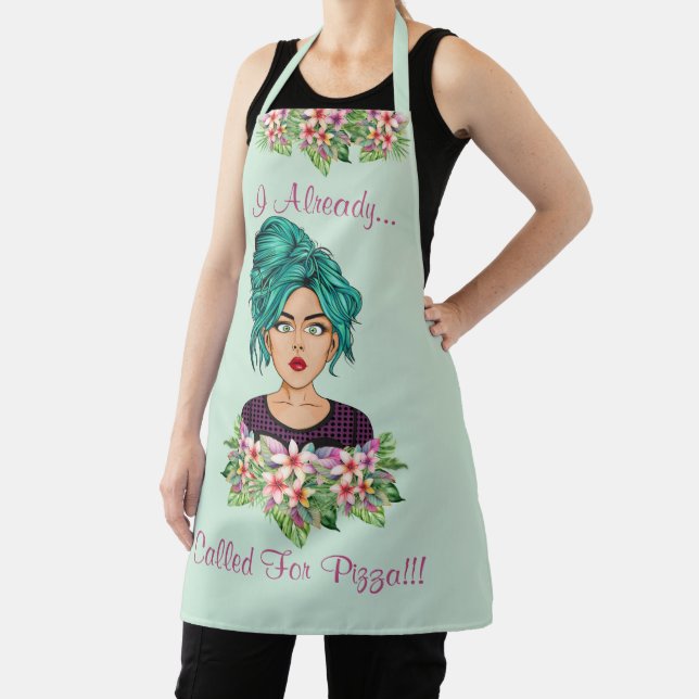 Niedliche Frauen-Medium für Schürze (InSitu)