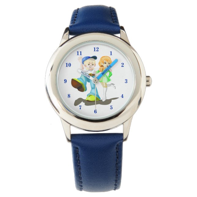 Niedliche Freundin und Freundin - Armbanduhr (Vorderseite)