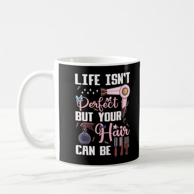 Niedliche Friseur-Motivationssaal Kaffeetasse (Links)