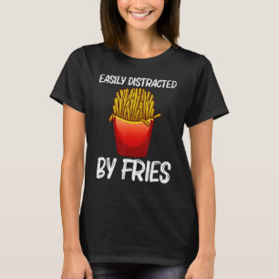 Niedliche Fritten für Männer Kartoffelpommes Frite T-Shirt